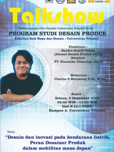 Talkshow Desain Produk FSRD Usakti
