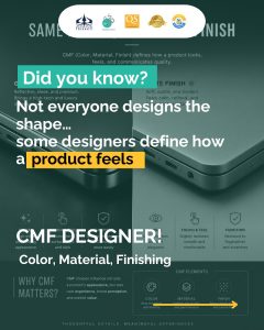 Did you know? Not Everyone designs the shape.. same designers define how a product feels