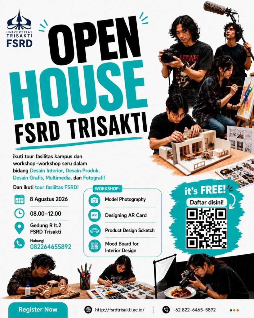 OPEN HOUSE FSRD UNIVERSITAS TRISAKTI 2026