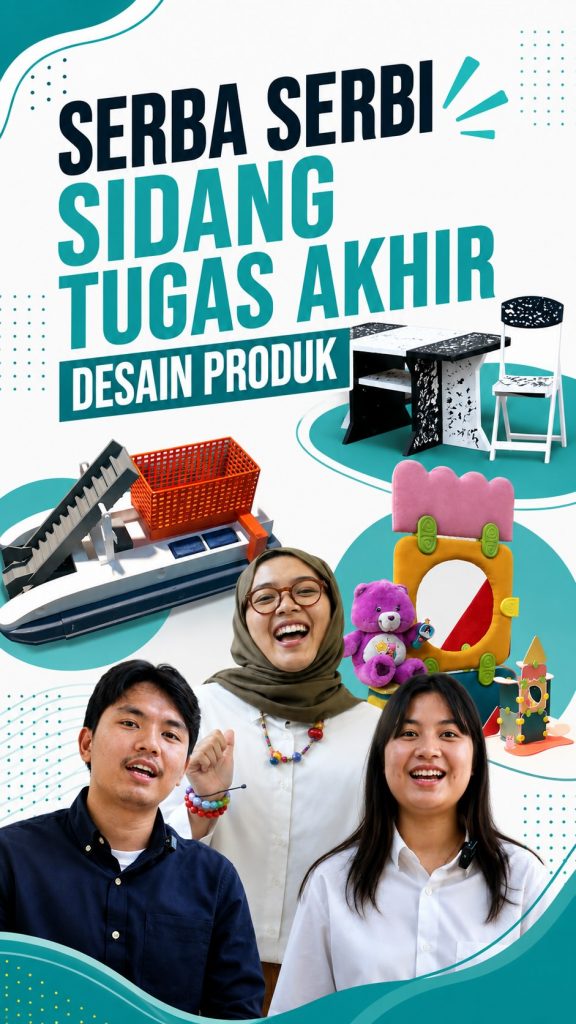 Sidang Tugas Akhir Mahasiswa Desain Produk