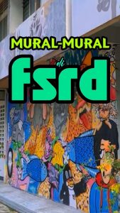 Namanya juga anak FSRD, mana ada dinding dianggurin😎